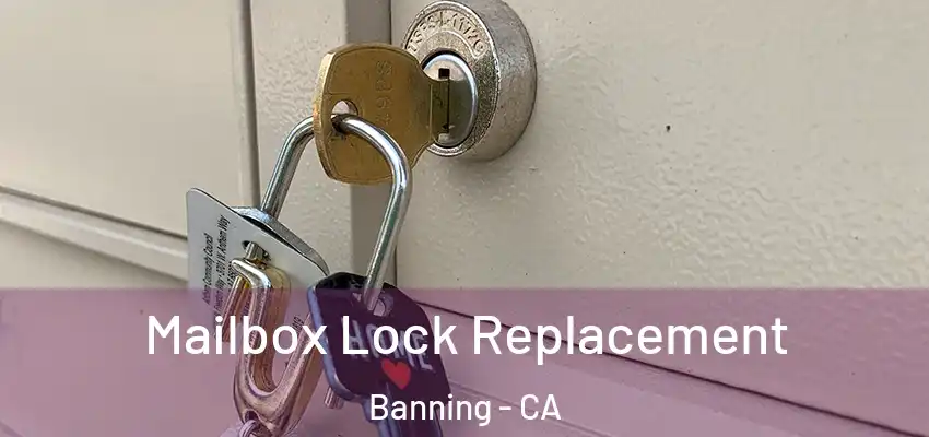  Mailbox Lock Replacement Banning - CA
